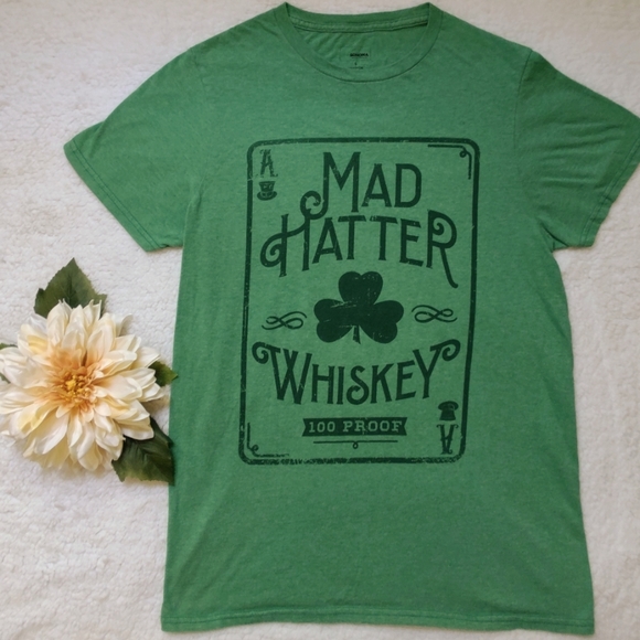 Sonoma Tops - Sonoma Mad Hatter's Whiskey Co. Tshirt Small
